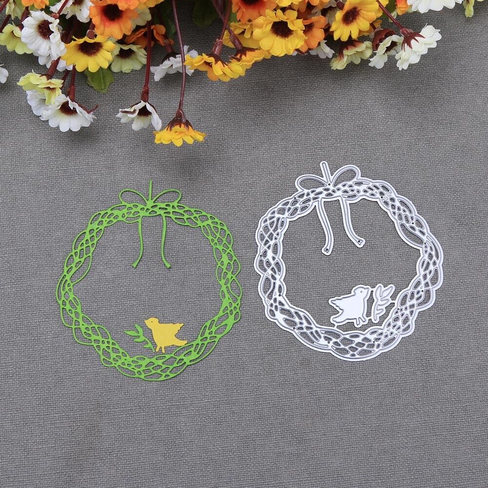 Metal Bird Frame Cutting Dies Stencils for DIY Scrapbook Embossing Template