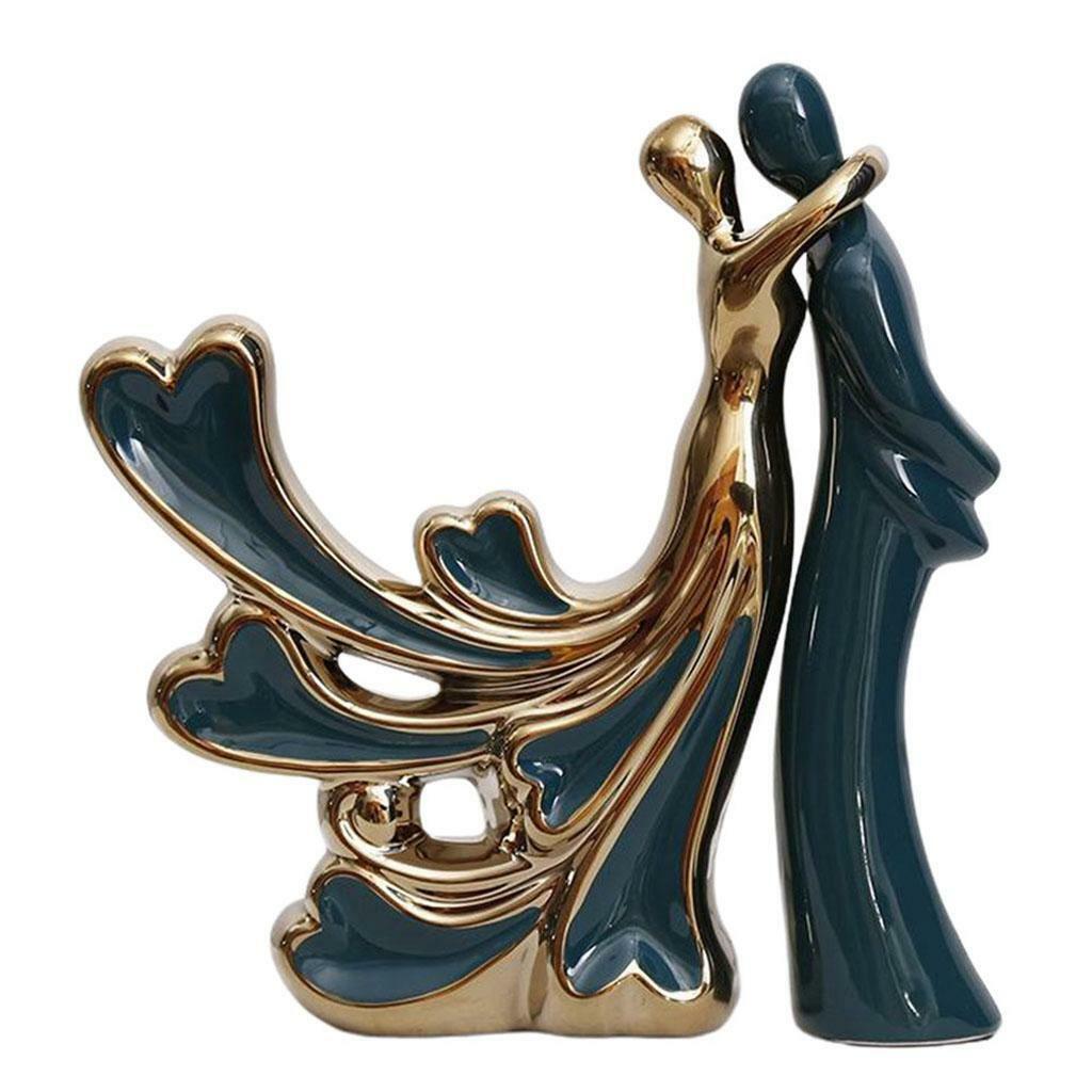 Tabletop Sculpture Desktop Decoration  Statue Present Couple