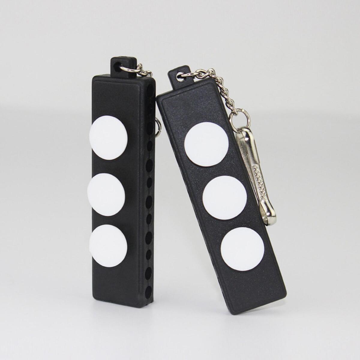 Golf Tee Holder Carrier Keychain Training PVC Portable Women Men