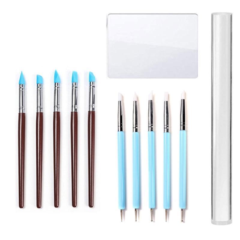 59 Pieces/Set Clay Tools Kit for DIY Cake Fondant Decoration Crafts Supplies