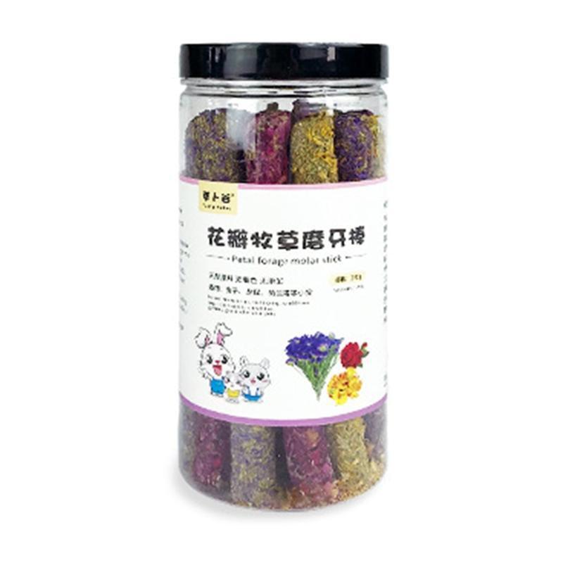 18 Pieces Hamster Chew Sticks Timothy Hay Treat for Guinea Pig Rabbits Gerbil