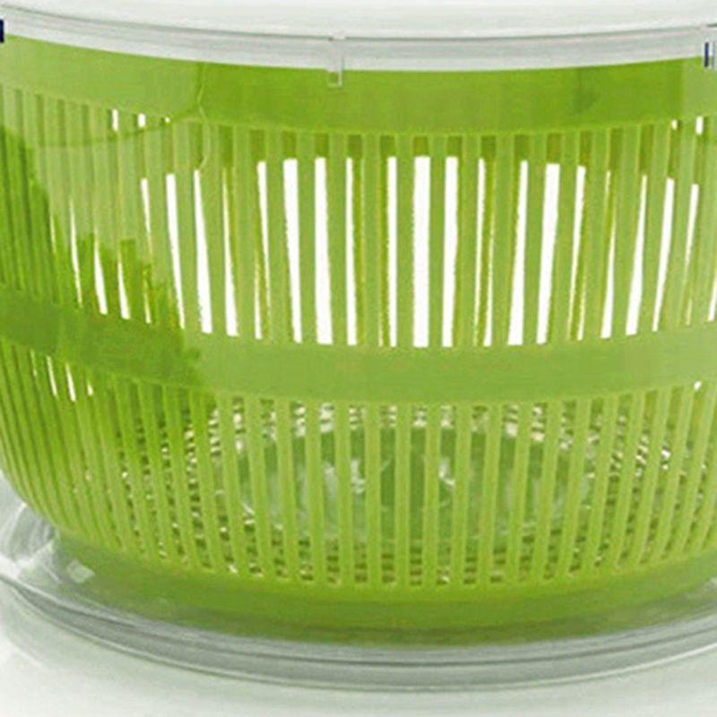 Vegetable Salad Spinner Dehydrator Washer Dryer Clean Fruits Basket Serving Bowl