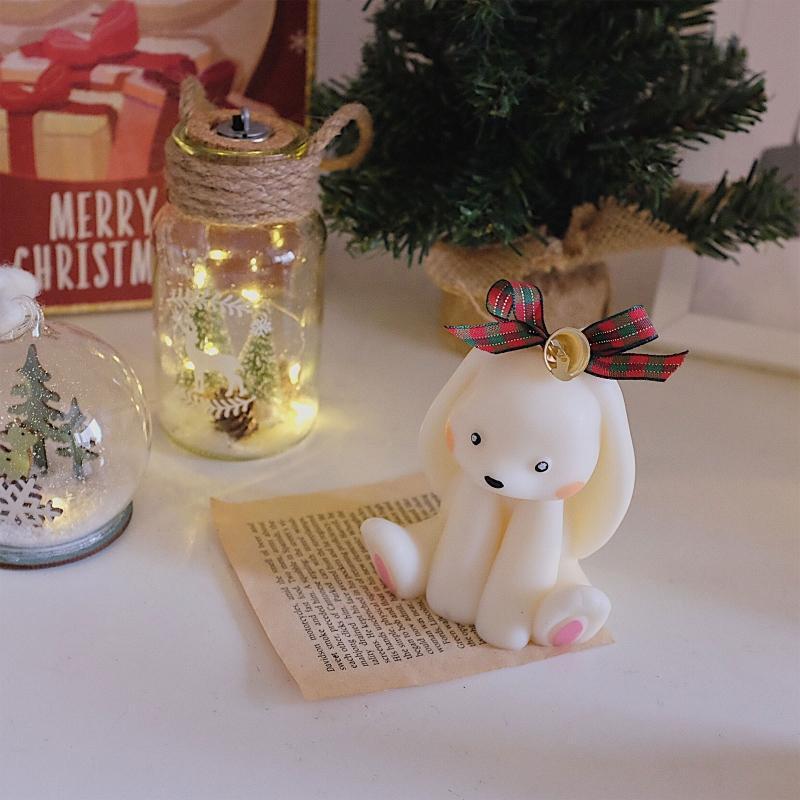 Rabbit Shaped Candle Moulds Silicone Mousse Cake Mold DIY Pastry Decorating Tool
