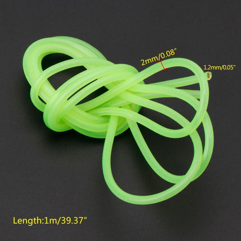 Fishing Night Luminous Tube Fluorescent 1m Glow Sub Line Rig Tackle Accessories