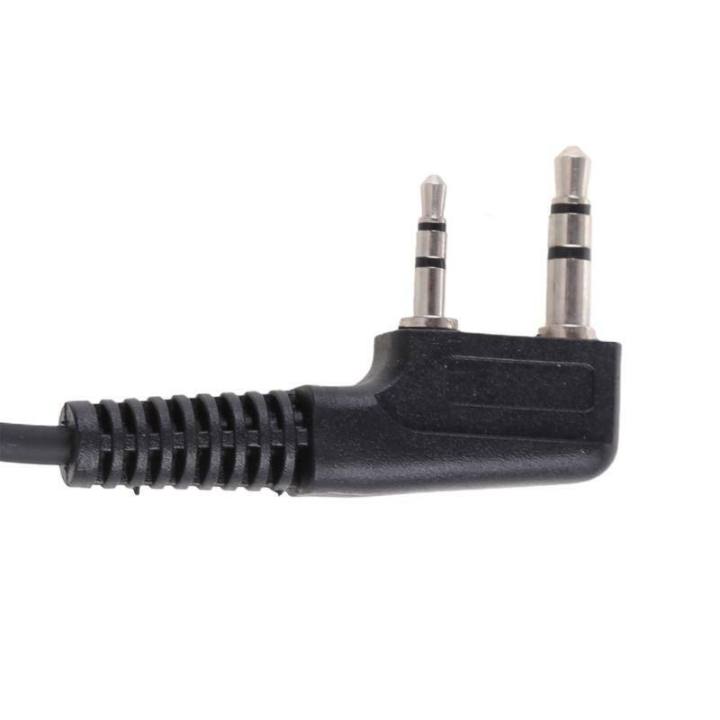 Earpiece Security Headset PTT Mic 2pin for Wouxun KG-UVD1P KG-UV6D KG-669 KG-669