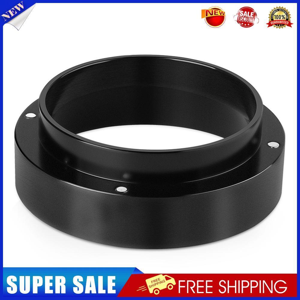 Coffee Powder Tool Anti-drop Dosing Ring for Brewing Bowl (Black 51mm)