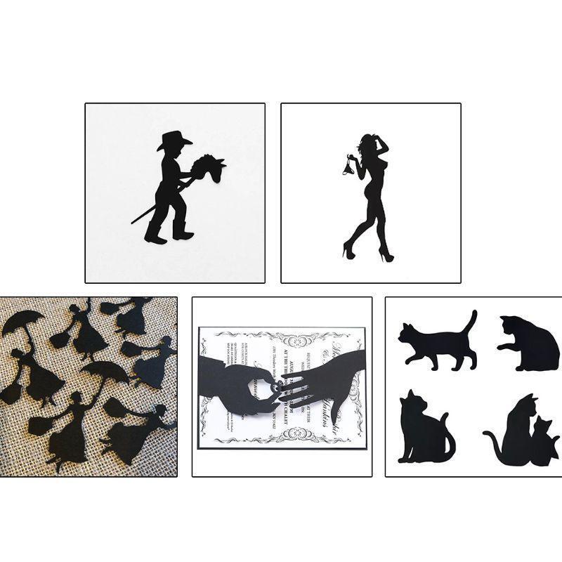 Umbrella Girl Metal Cutting Dies Stencil DIY Scrapbooking Album Stamp Paper Card