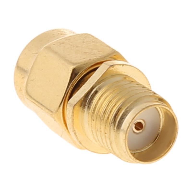 RP SMA Female Jack To SMA Male Plug RF Connector Coaxial Converter Adapter