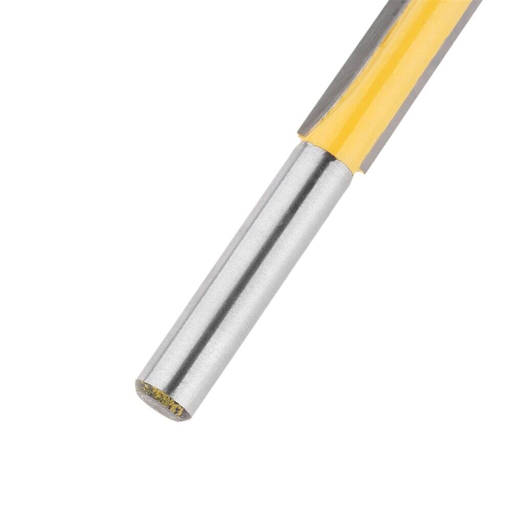 Carbide Alloy Straight Template Router Bit Pattern 8mm Shank Wood Cutter Tool
