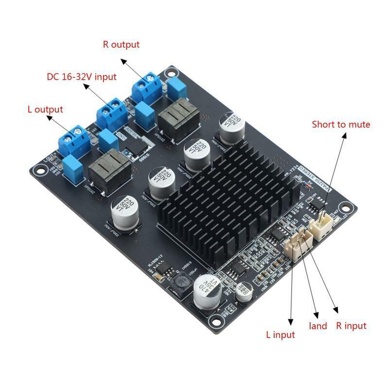 TPA3250 Digital Amplifier Boards Power Amplifier DC18V to DC32V Working Voltage