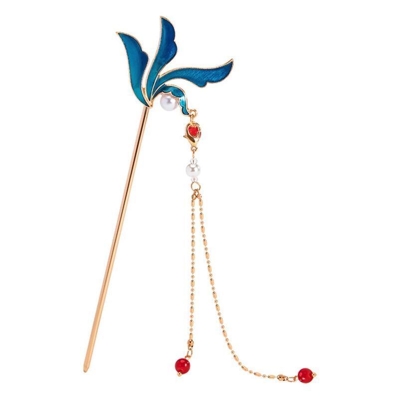 Delicate Geometric-shaped Hair Stick Alloy Hair Fork for Hair Style Making