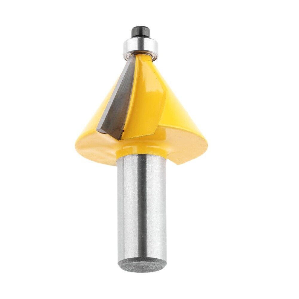 Universal 30 Degree Router Bit 1/2" Shank CNC Tenon Rotary Tool Chisel Cutter