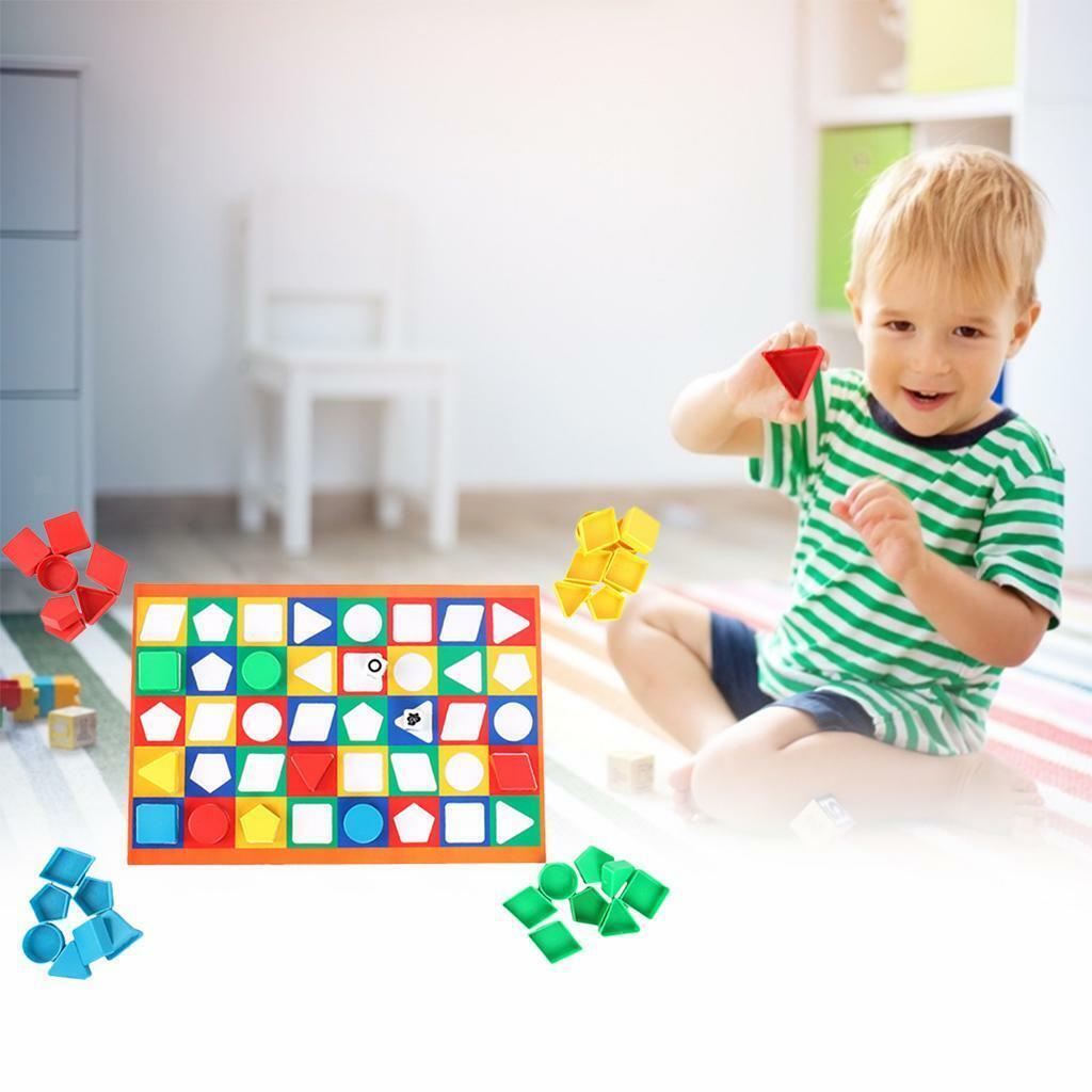 Montessori Matching Game Activity Puzzle  Brain Teaser Preschool Gift