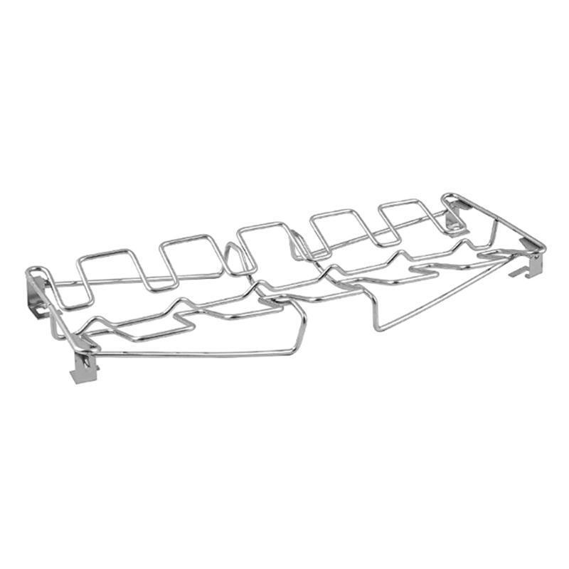 BBQ Chicken Leg Wing Grill Rack 14 Slots Chicken Leg Roaster Stainless Steel