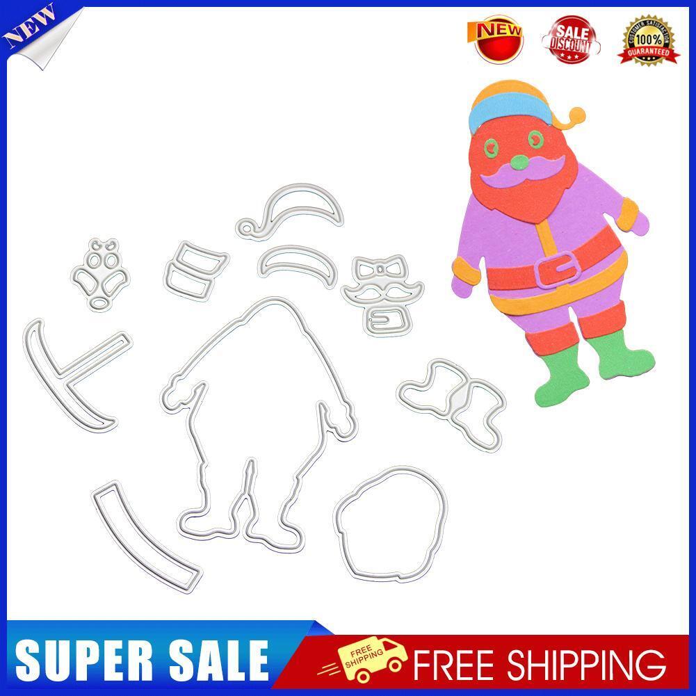 Santa Metal Die Cutting Die Stencil DIY Scrapbooking Paper Card Decor Craft