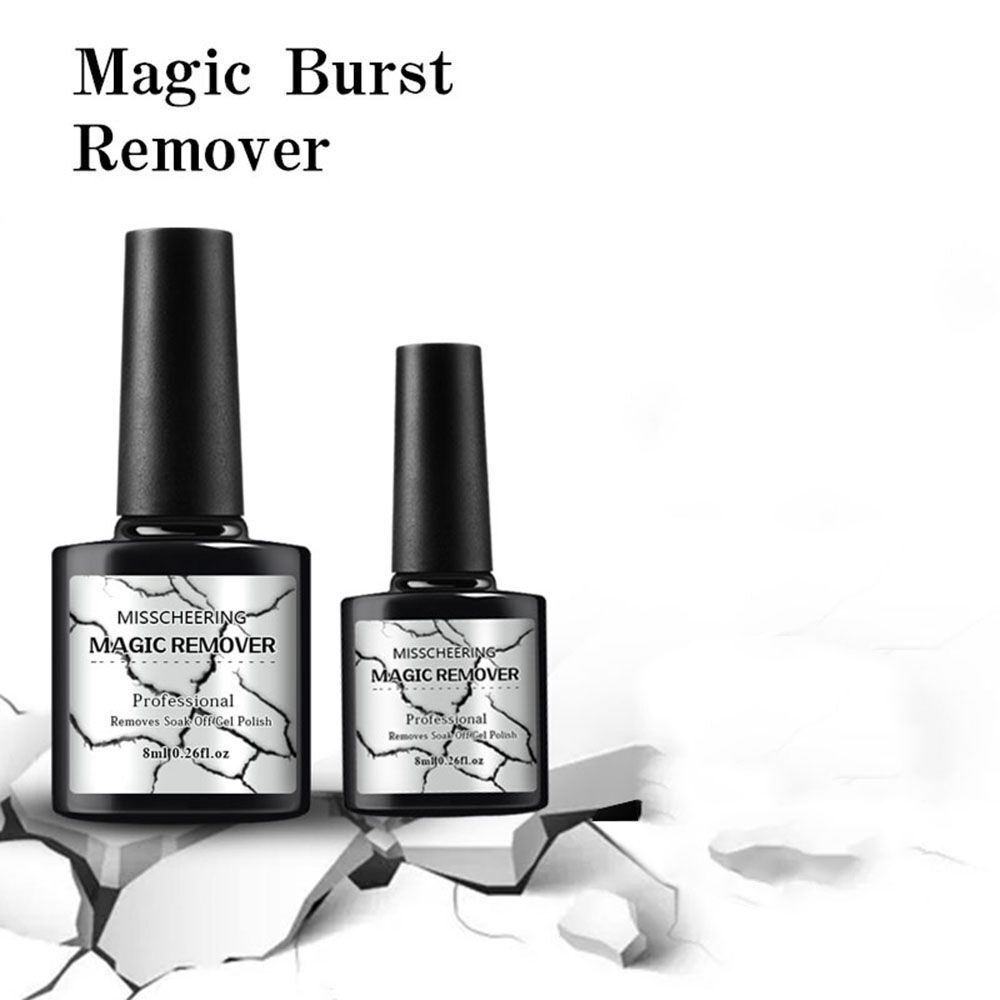 Art Soak off  No Harm Acrylic UV Gel Burst Nail Gel Magic Remover Nail Polish