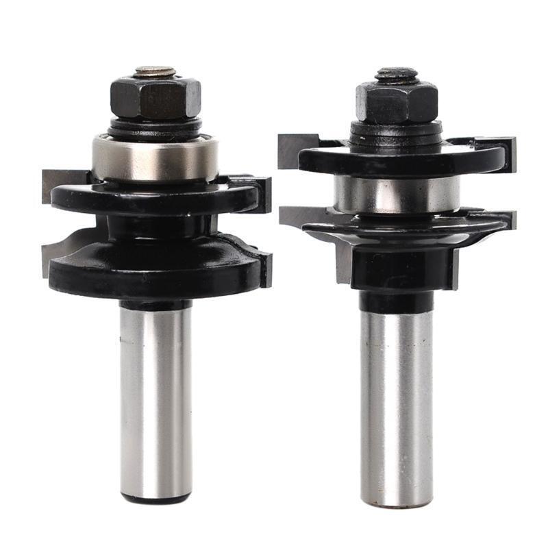 Strong and Durable Milling Cutter with 1/2 Handle Woodworking Frame Cabinet Door