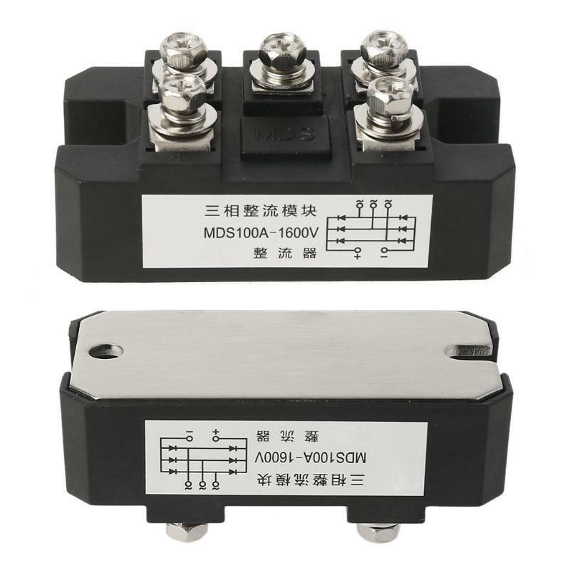 MDS100A 3-Phase Diode Bridge Rectifier 100A Amp 1600V Bridge Rectifier Module