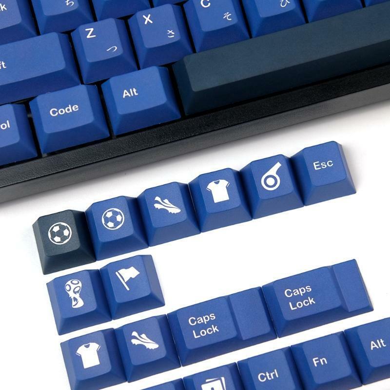 128Keys Full Set Customized PBT Dye Subbed Keycap Forward Cherry Profile Key