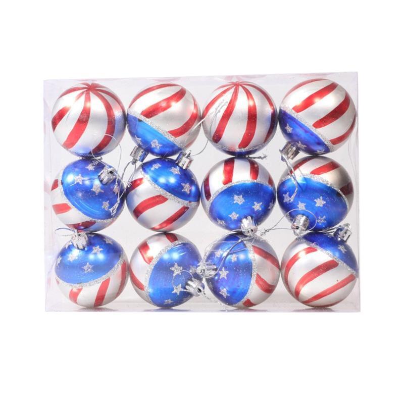 Independence Day Ball Set of 12 4th of July Memorial Day Decor Crafts
