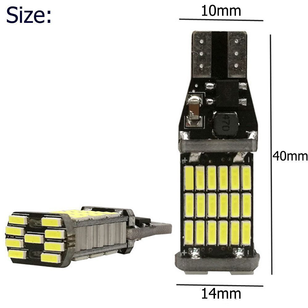 Free LED Canbus T15 W16W 45 SMD 4014 Turn Signal Lamp Car Reverse Back Light