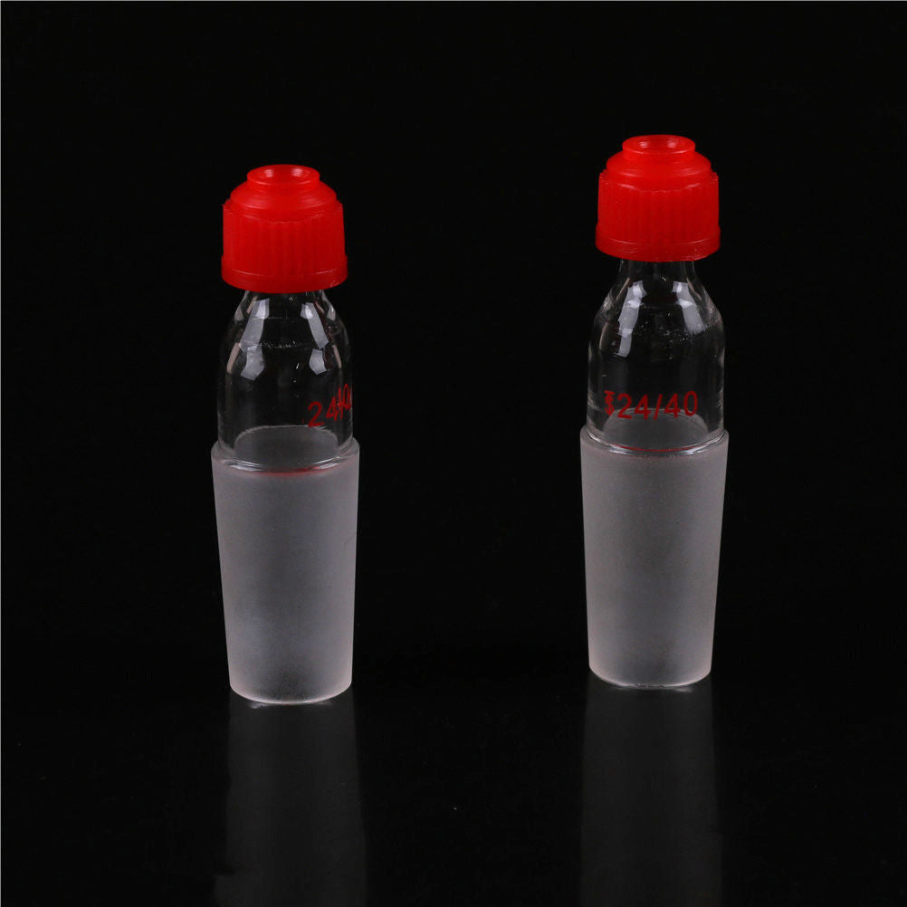 24/40 Glass Thermometer Adapter W/Thread Ground Scock Joint Lab Accessories JR