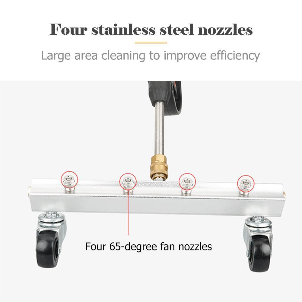 Pressure Washer Car Undercarriage Cleaner Under Body Water Broom (Upwards)