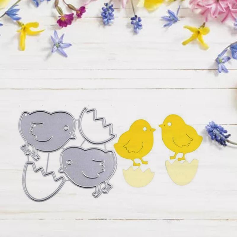 Photo Album Decor Die Cuts Cute Chick Cutting Dies Embossing Stencil Easy to Use