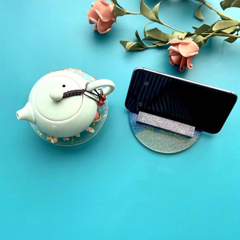 Business Card Holder Silicone Mold Jewelry Casting Mold Phone Holder Stand Mold