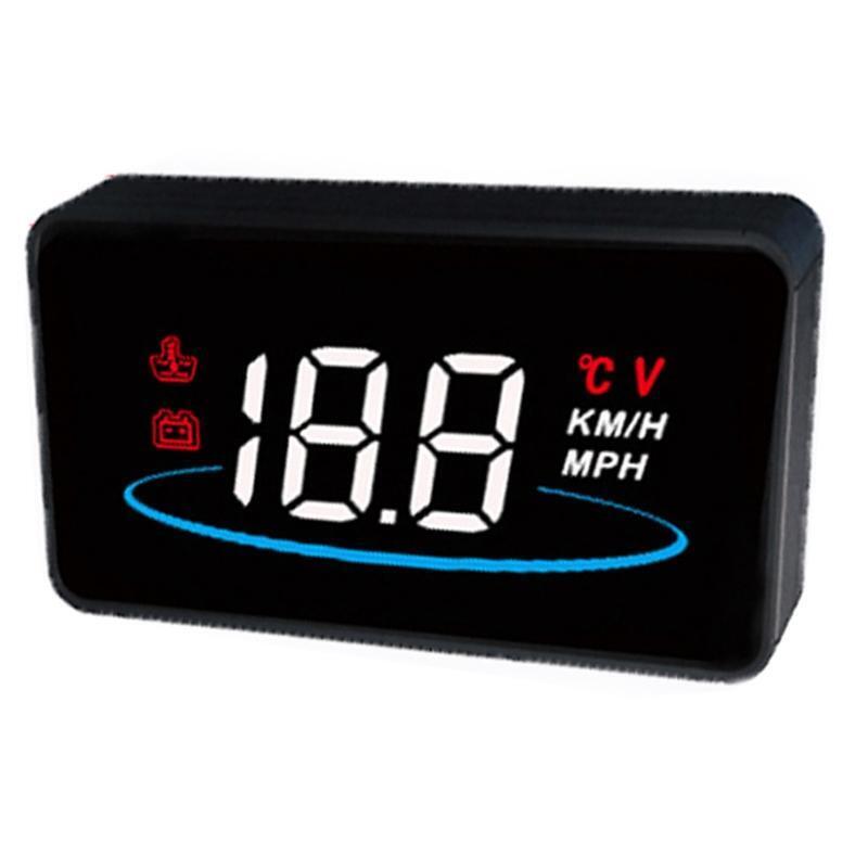 Universal Car HUD Display Vehicle Driving Safety Intelligent Alarm System Remind