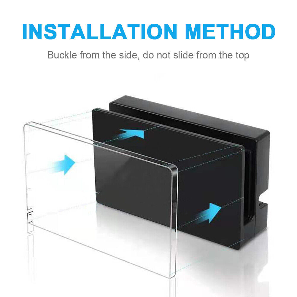 Charging Dock Cover Sleeve for NS Switch Anti Scratch Dust Guard Protector