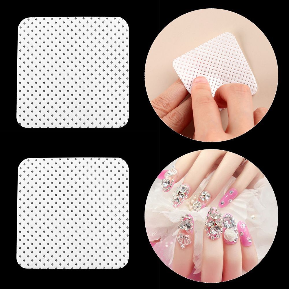 Fashion Nail Polish Removal Cotton Pads Paper  Lint-Free Meltblown Nail Wipes