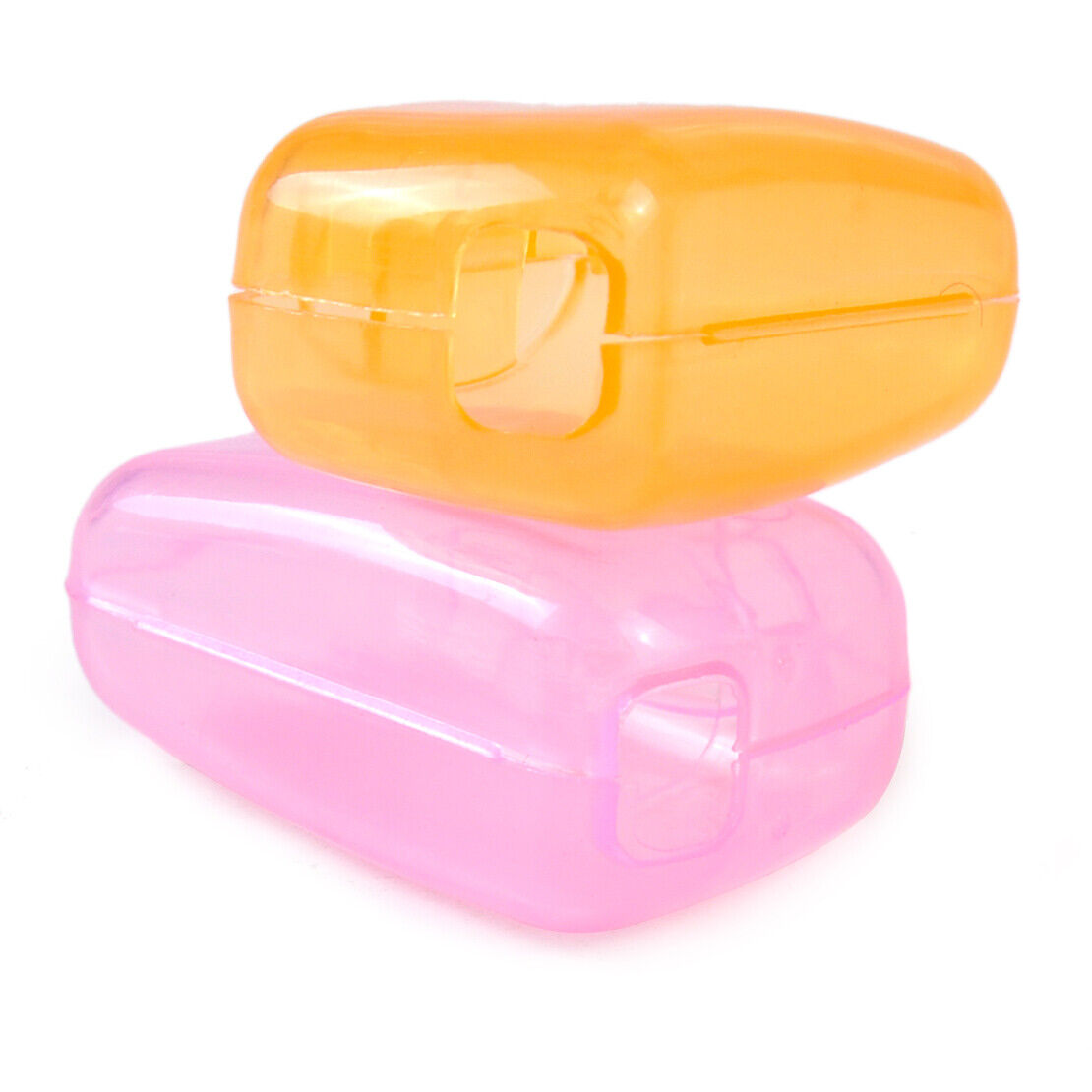 15X Travel Toothbrush Head Cover Holder Clean Box Case Camping Teethbrush Cap Li