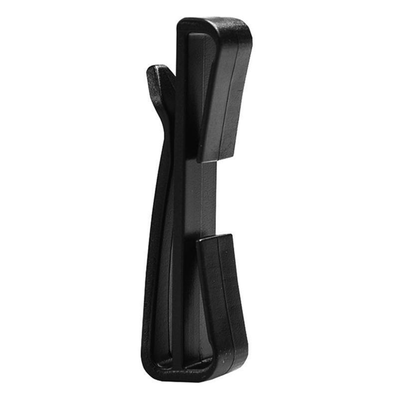 Black Backpack Buckle Strap Keeper Clips Webbing Ending Clips Quick Slip Keeper