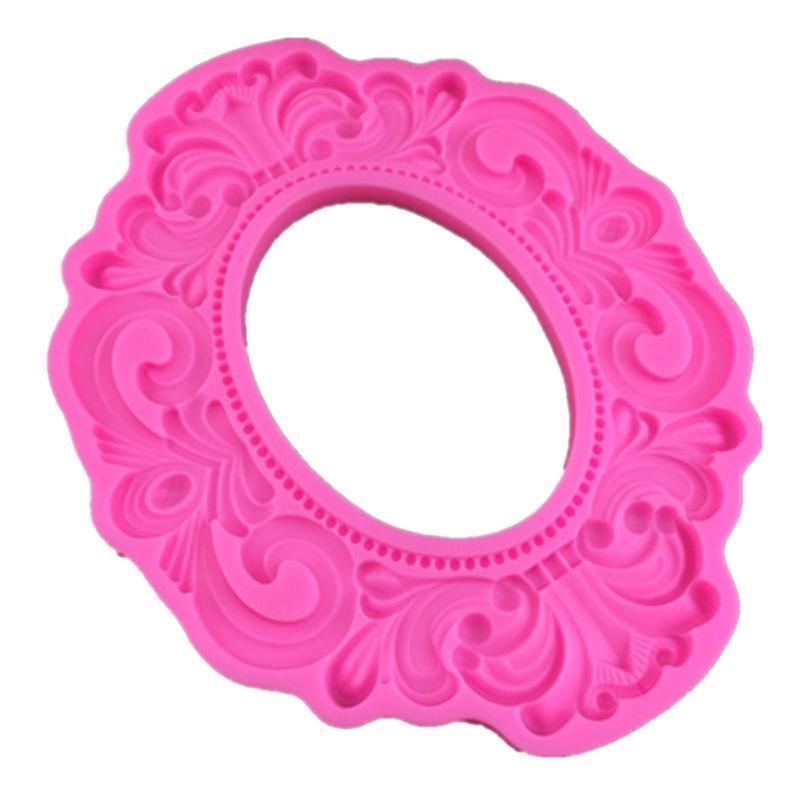 DIY Frame Silicone Chocolate Moulds Pastry Cake Decorating Gadgets Fondant Molds