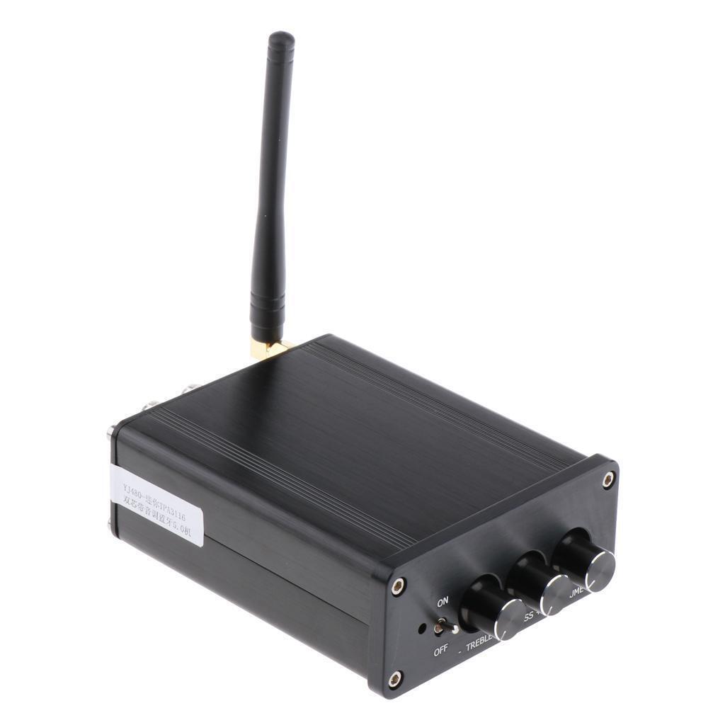 Dual TPA3116 Bluetooth5.0 HiFi Digital Audio Power Amplifier 100W x2,