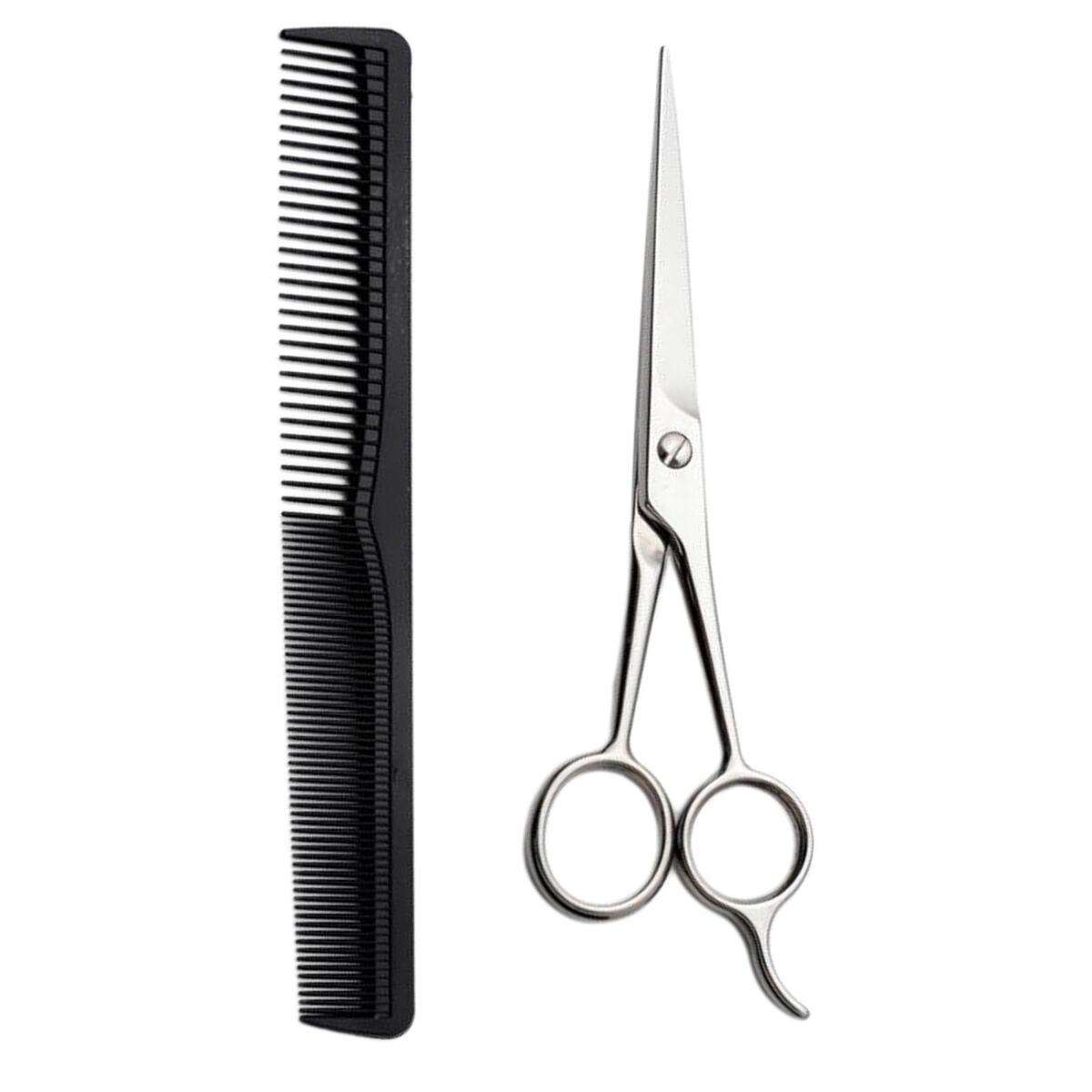 Barber Hair Cutting Scissors Sharp Blades Hair-Cutting Shears with Comb