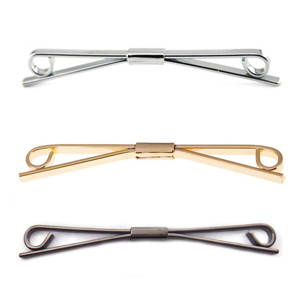 Classic Tie Collar Bar Pin Cravat Clasps Formal for Gentlemen Gifts Business