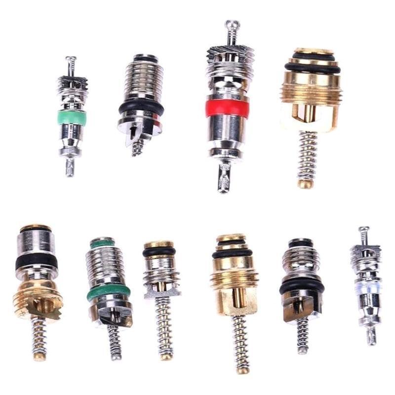 102 Pcs R134A Car A/C Core Valves Portable Valve Cores Remover Tool for Most Car