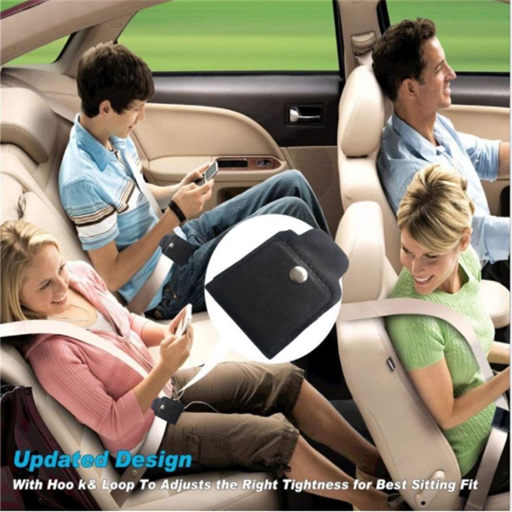 Safety Protector Positioner Clip Shoulder Neck Strap Seatbelt Adjuster