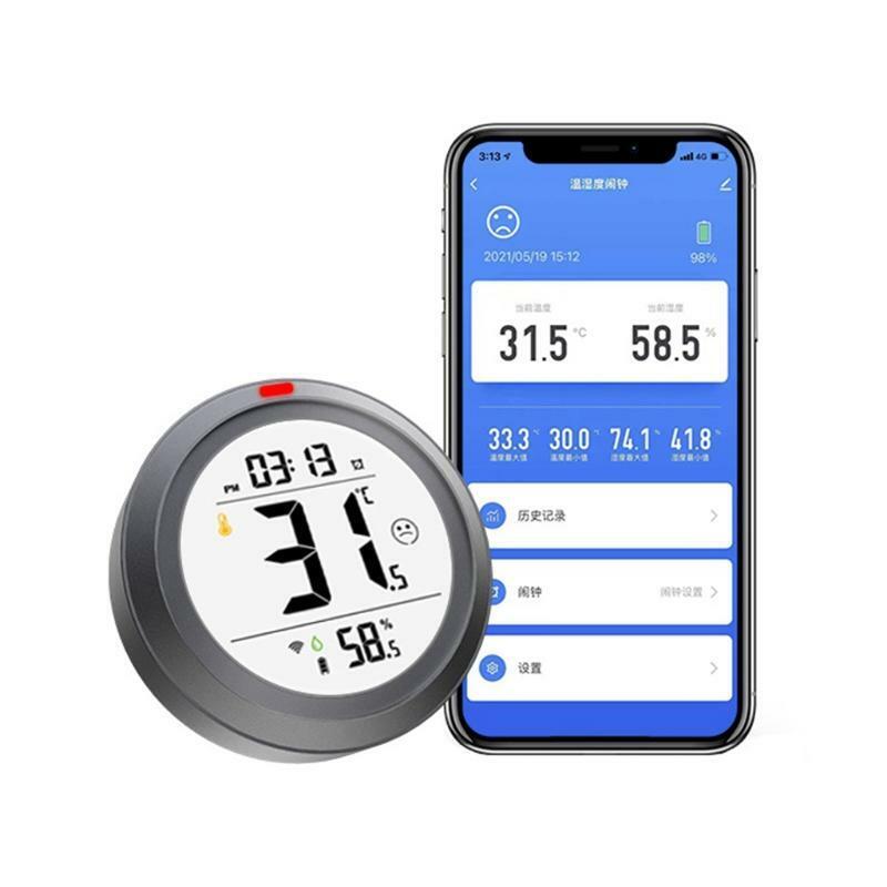 Bluetooth-compatible Digital Monitor Indoor Thermometer Hygrometer Temperature
