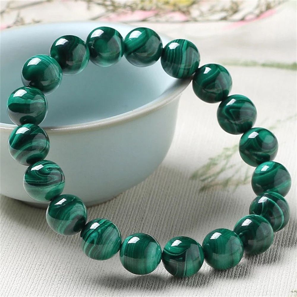 Lava Rock Bead Bracelet Natural Stone Bangle Malachite Bracelets Wristbands