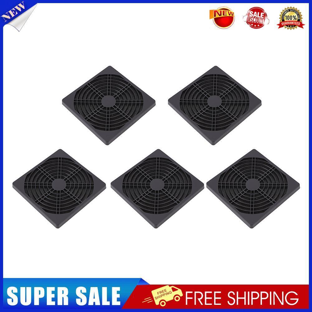 5pcs 60mm PC Computer Case Fan Dust Filter Screen Plastic Dustproof Grills