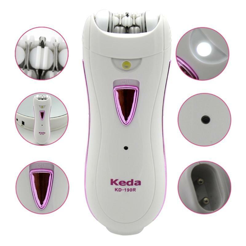 Women Electric Shaver USB Rechargeable Mini Women Hair Removal Wet/Dry Use