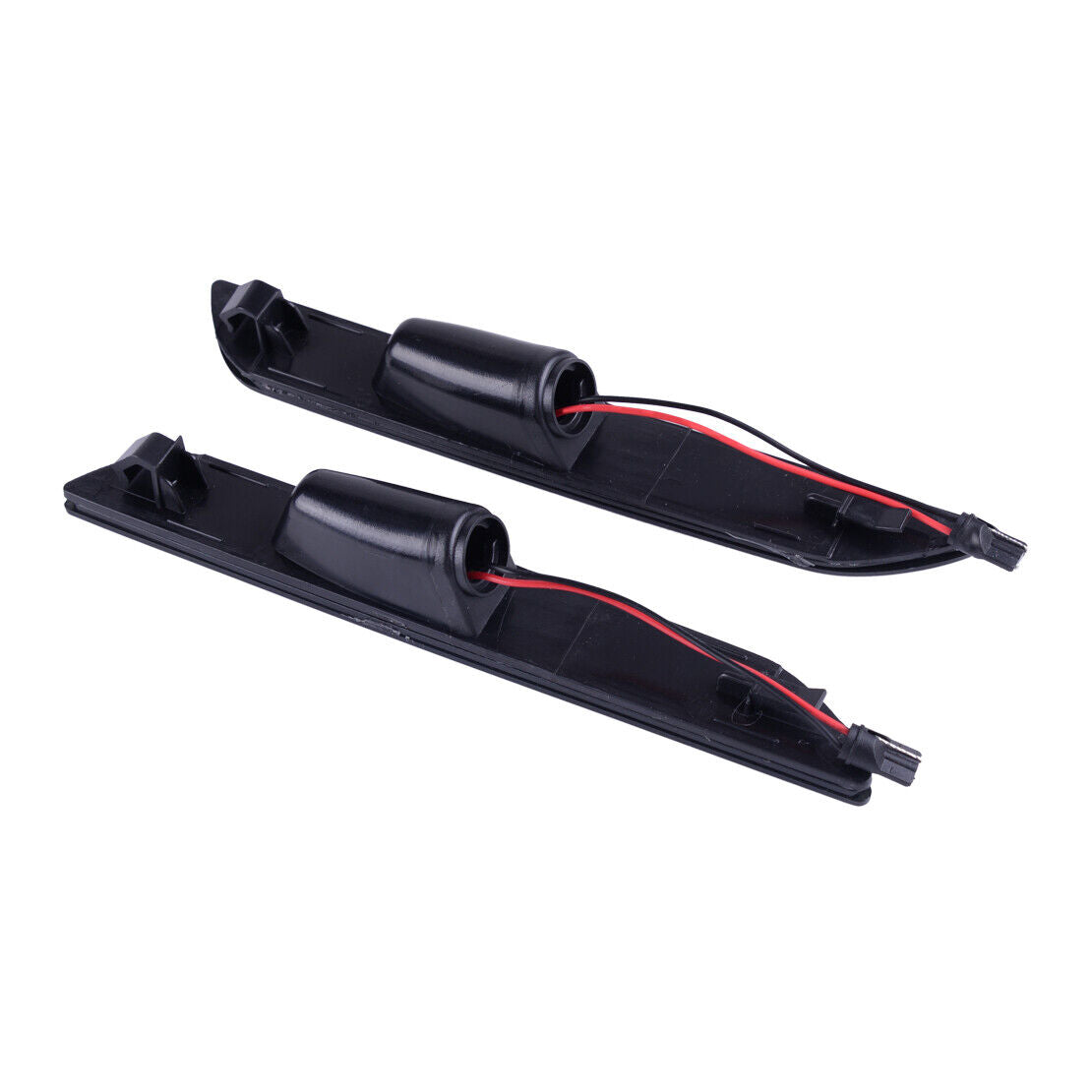 2pcs Fit For Ford Mustang Smoke LED Strip Rear Bumper Side Marker Lights li