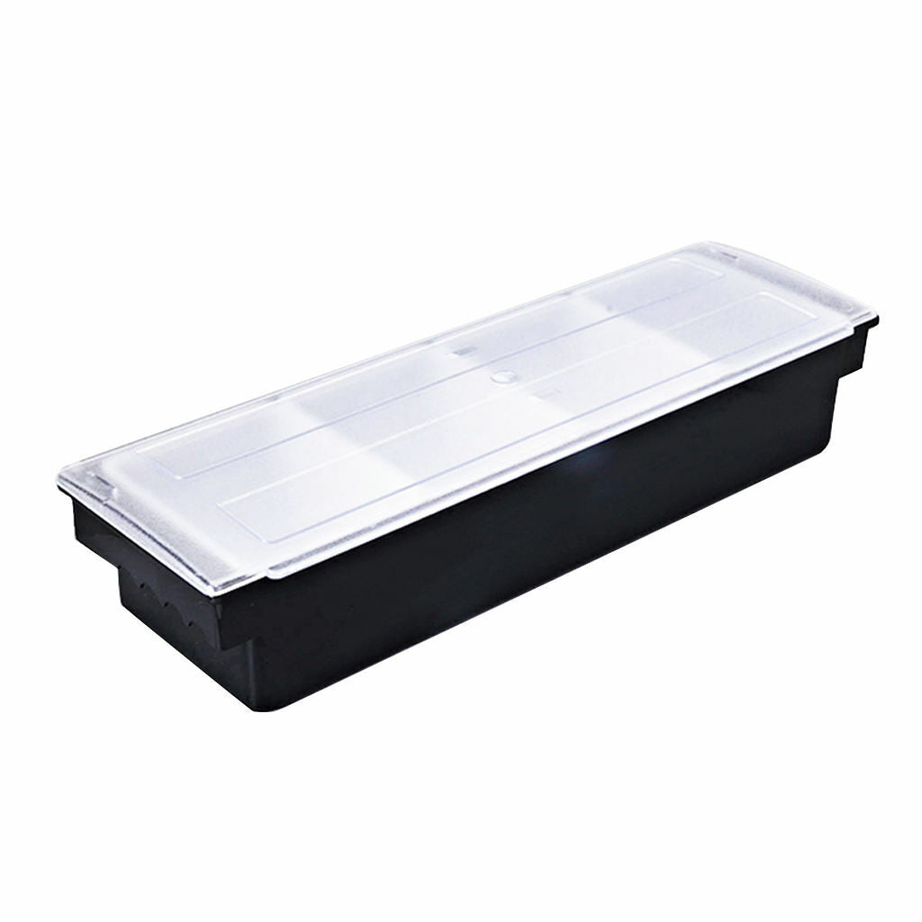 Large Condiment Server Organizer on Ice with Containers and Lid  Serving Bar