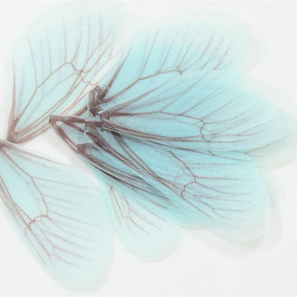 50pcs Multi-color Dragonfly Wing Earrings Pendants Charms Jewelry Findings