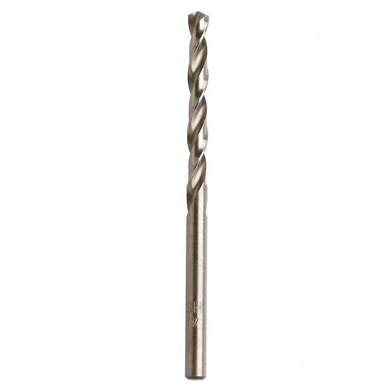 10Pcs 4.5mm M35 Round Shank HSS-Co Cobalt Twist Drill Spiral Drill Bit