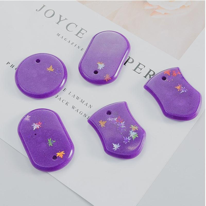 DIY Heart-shaped Pendant  Safe Epoxy Mold Round Love Oval Square  Abrasive Tools