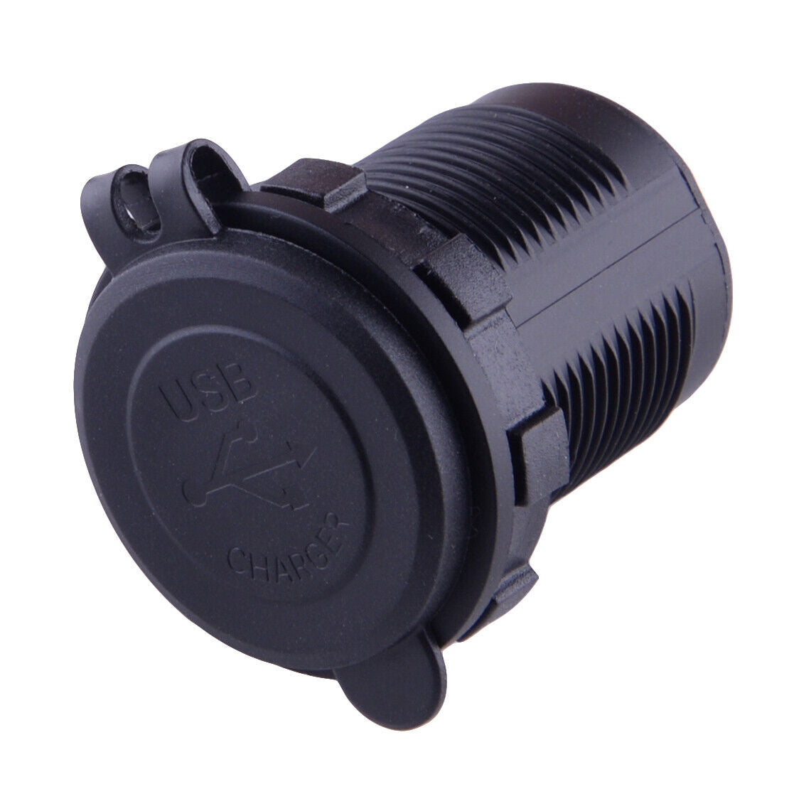 Car Boat RV Touch Switch Dual USB 2.1A Charger Socket Power Adapter Outlet Part